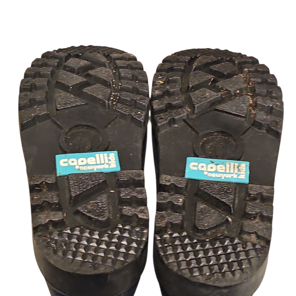 Capelli of New York Black Kids Rain Boots - Picture 5 of 5